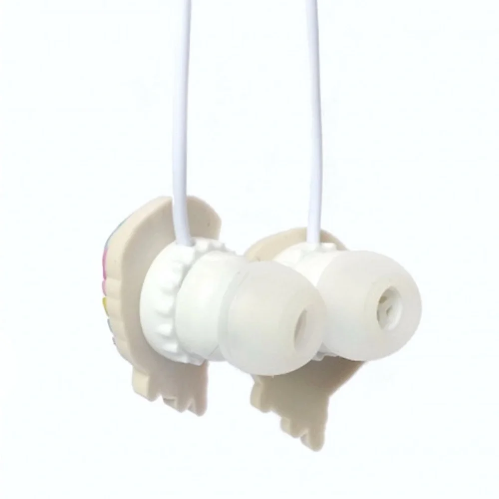 5️⃣ Unicorn Earbuds with Rainbow Accents
